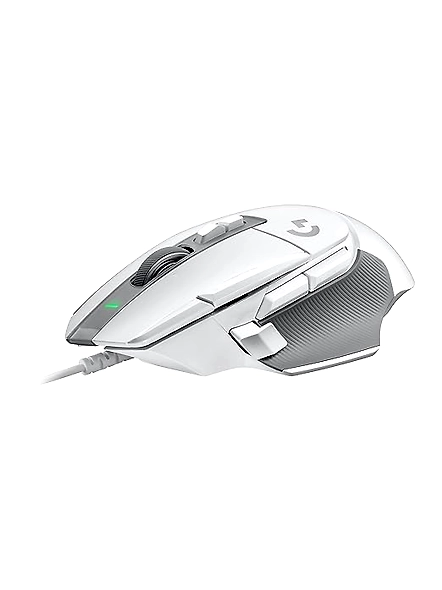 G502 X Lightspeed Plus offers wireless freedom, LIGHTFORCE switches for speed, a HERO 25K sensor for precision (up to 25,000 DPI), customizable RGB lighting, and adjustable weights (PC/Mac/Windows compatible).-code1254