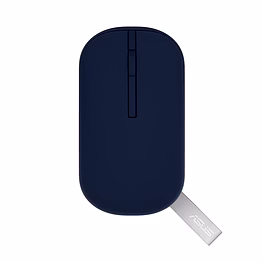 asus md100 marshmallow/silent, adj. dpi, multi-mode, with solar cover wireless optical mouse (2.4ghz wireless, bluetooth, quiet blue)