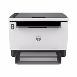 hp laserjet tank mfp 1005w, wireless, print, copy, scan, hi-speed usb 2.0, bluetooth le, up to 22 ppm, 150-sheet input tray, 100-sheet output tray, 1-year warranty, black and white, 381u4a
