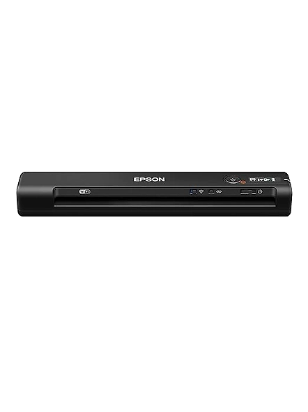 Epson WorkForce ES-60W Wireless Portable Document Scanner | Sheet-fed | USB Connectivity | Compatible with PC and Mac | Resolution: 300 DPI-B07KRXXWYY