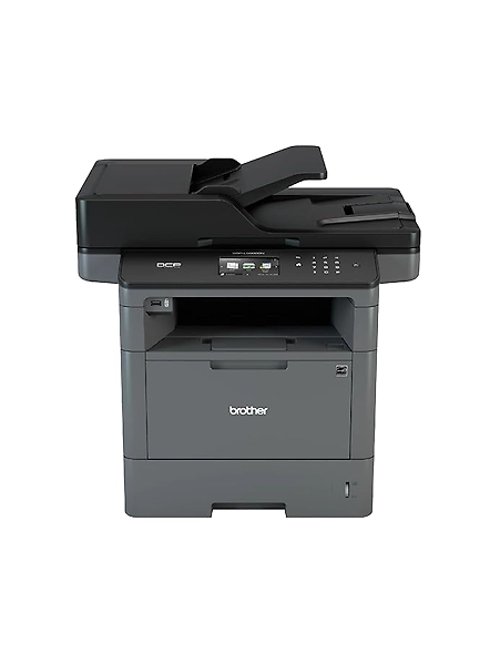 Brother DCP-L5600DN Multi-Function Monochrome Laser Printer with Auto Duplex Printing &amp; Network-B06XRJW79Y