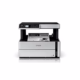 epson m2170 monochrome all-in-one wifi,networking, auto duplex inktank printer, black, medium