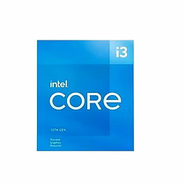 intel core i3 10105f processor , 4 cores 8 threads up to 4.40ghz 6mb cache