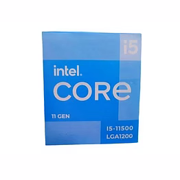 intel® core i5-11500 desktop processor, 6 cores, up to 4.6 ghz, socket lga1200 (compatible with intel® 500 series & select 400 series chipsets), 65w tdp