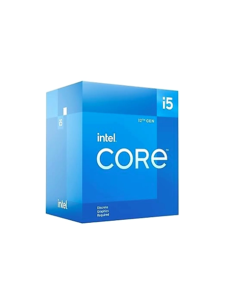 Intel Core i5-12400F 12th Gen Desktop Processor, 6 Cores, 18MB Cache, Up to 4.40 GHz Clock Speed, DDR5 and DDR4 RAM Support, LGA 1700 Socket, Micro ATX Compatible-code1350