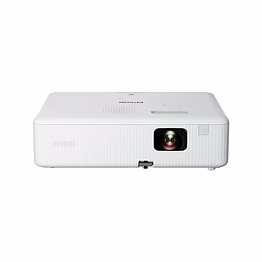 epson co-w01 wxga video projector | hd ready 16:10 | 3lcd technology | 3000 lumens brightness | usb/hdmi connectivity | horizontal and vertical keystone correction | built-in speaker | projects up to 378 inches