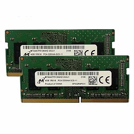 micron 8gb (2x4gb) ddr4 3200mhz sodimm laptop ram memory module mta4atf51264hz-3g2j1 - oem package