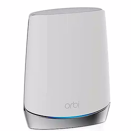 netgear orbi whole home tri-band wi-fi 6 mesh wi-fi satellite (rbs750) works with your orbi wi-fi 6 router, add up to 2,000 sq. ft, speeds up to 4.2 gbps, 11ax mesh ax4200 wi-fi