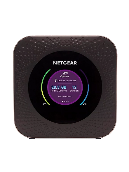 Netgear Nighthawk M1-MR1100 Mobile Hotspot Router (Black) - Wi-Fi, USB, Ethernet (Dual_Band, 1 gigabits_per_Second)-B079H2LX8X