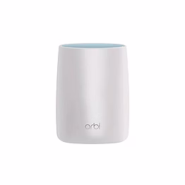 netgear orbi whole home mesh wifi add-on satellite - works with your orbi router rbk50/53 to add 2,500 sq. feet at speeds up to 3 gbps, ac3000 (rbs50, tri_band) white
