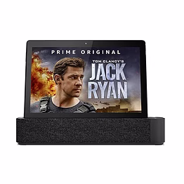 lenovo smart bluetooth, wi-fi tab m10 with amazon alexa speaker dock (2gb ram, 16gb, fhd, 4g lte, non calling, 1920 x 1200, slate black)