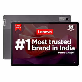 lenovo p12 tablet | 12.7" 3k display (2944 x 1840) | mediatek dimensity 7050 octa-core processor | 8gb ram | 256gb storage (expandable up to 1tb) | 10200 mah battery | 8mp rear camera | 13mp front camera | wifi | android 13,zach0090in