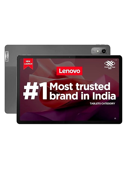 Lenovo P12 Tablet | 12.7&quot; 3K Display (2944 x 1840) | MediaTek Dimensity 7050 Octa-Core Processor | 8GB RAM | 256GB Storage (Expandable Up to 1TB) | 10200 mAh Battery | 8MP Rear Camera | 13MP Front Camera | WiFi | Android 13,ZACH0090IN-B0CKYQLX72