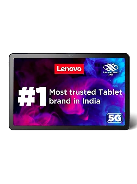 Lenovo Tab M10 5G | 10.6 inch (26.9cm) | 6GB RAM, 128GB Expandable | Wi-Fi + 5G | 90Hz, 2K Display (2000x1200) | Dual Speakers with Dolby Atmos | Android 13 | Octa-Core Processor | Abyss Blue | Model: ZACT0030IN-code1435