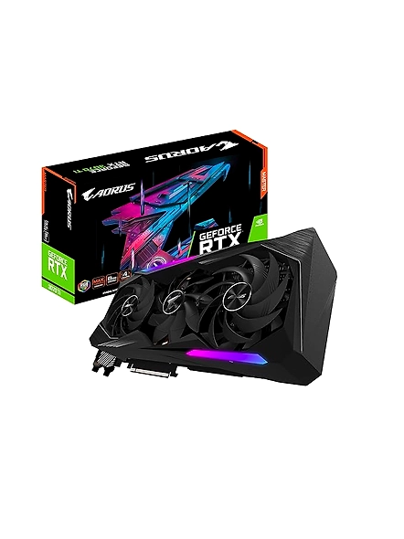 GIGABYTE AORUS GeForce RTX 3070 Ti pci_e_x16 Master 8G Graphics Card, MAX-Covered Cooling, 8GB 256-bit GDDR6X, GV-N307TAORUS m-8GD Video Card-B097GMHNCT