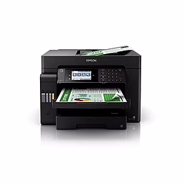 epson ecotank l15150 print, scan, copy, fax, adf, auto duplex,wifi,network a3 printer, black, medium