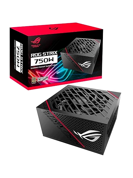 ASUS ROG Strix 750 Fully Modular 80 Plus Gold 750W ATX Power Supply with 0dB Axial Tech Fan and 10 Year Warranty (ROG-STRIX-750G)-B07YXKMGX7