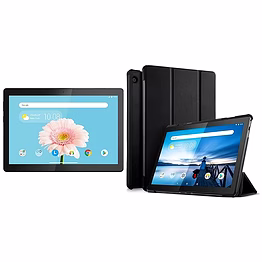 lenovo tab m10 hd tablet (10.1-inch(25cm), 2gb, 32gb, wi-fi + 4g lte, volte calling), slate black