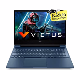 hp victus 15-fa1312tx gaming laptop - intel core i5 12th gen, 8gb ddr4 ram, 512gb ssd, 4 gb nvidia geforce rtx 2050, 15.6" fhd 144hz display, backlit keyboard, windows 11 home, silver