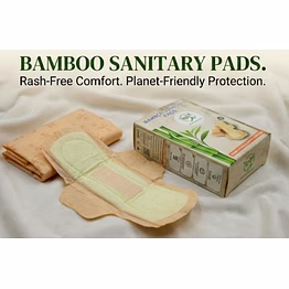premium eco-friendly bamboo sanitary pads | soft & organic