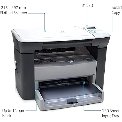 HP Laserjet M1005 Multifunction Laser Printer (Black)-1