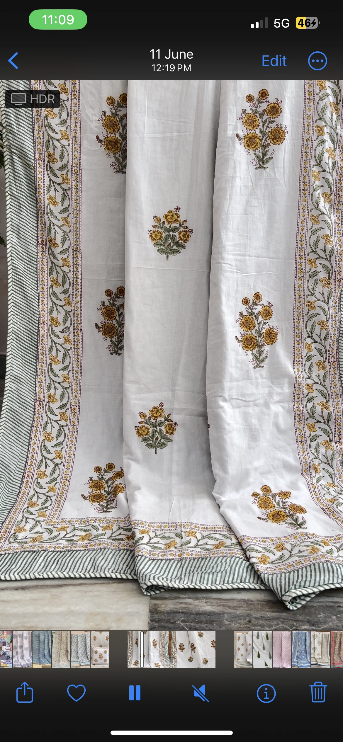 Floral Quilt Dohar-1