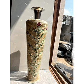 Artistic Mosaic Flower Vase – Premium Handcrafted Decorative Piece for Home Decor