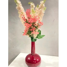 Elegant Iron Table Decor Flower Vase – Contemporary Accent for Home Styling