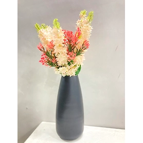 Sleek Black Iron Table Decor Flower Vase – Modern Accent for Any Room