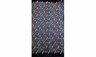 Embroidered Fabric (Poly-Linen)