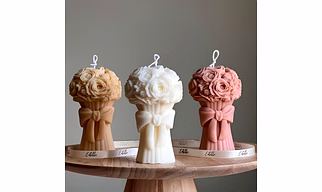 Rose Bouquet Candle