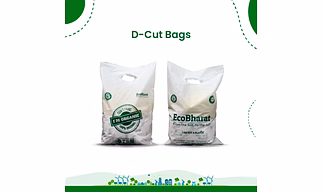 Biodegradable and Compostable Carry Bag- Dcut Bags