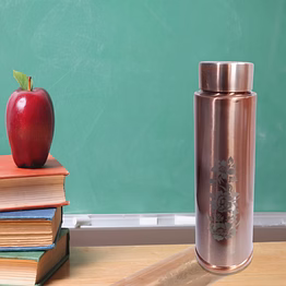 smarm plain polished stainless steel fridge water bottle