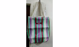 Corus Recycled Nylon Bag With Cotton Webbing Handles
