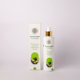 luxova japanese matcha tea body wash - 200ml