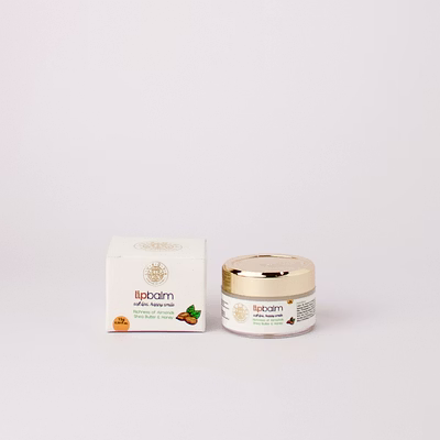 luxova almond lip balm - 15gm