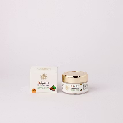 LUXOVA Almond Lip balm - 15gm-12636478