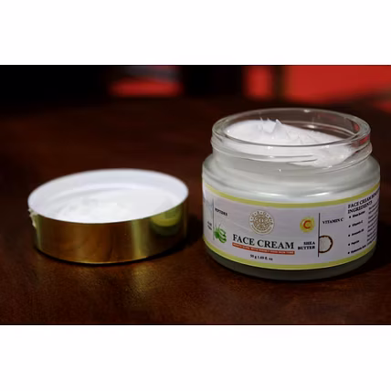 LUXOVA Face Cream with Vitamin C, Peptides, Aloe Vera &amp; Shea Butter-1