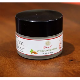 luxova under eye cream with vitamin e, niacinamide & almond oil