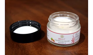 LUXOVA Under Eye Cream with Vitamin E, Niacinamide & Almond Oil