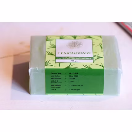 LUXOVA Lemongrass soap-5