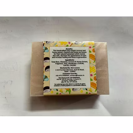 LUXOVA Coconut &amp; Honey Soap-4