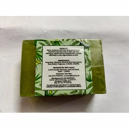 LUXOVA Neem Aloevera Soap-1