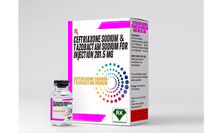 Ceftriaxone Sodium & Tazobactam Sodium for Injection 281.5mg