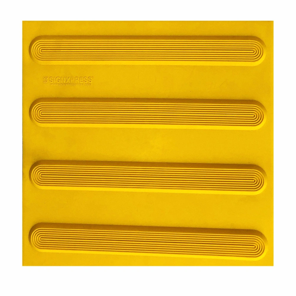 Pu tactile tile direction self adhesive yellow-12636392