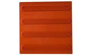 Pu tactile tile direction self adhesive terracotta