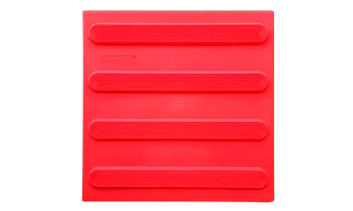 Pu tactile tile direction self adhesive red