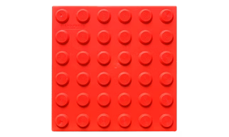 Pu tactile tile warning self adhesive red