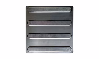 Stainless Steel Tactile Tile Direction Self Adhesive solid