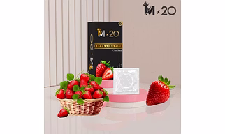 M-20 LongLast Condom for Men | Dotted